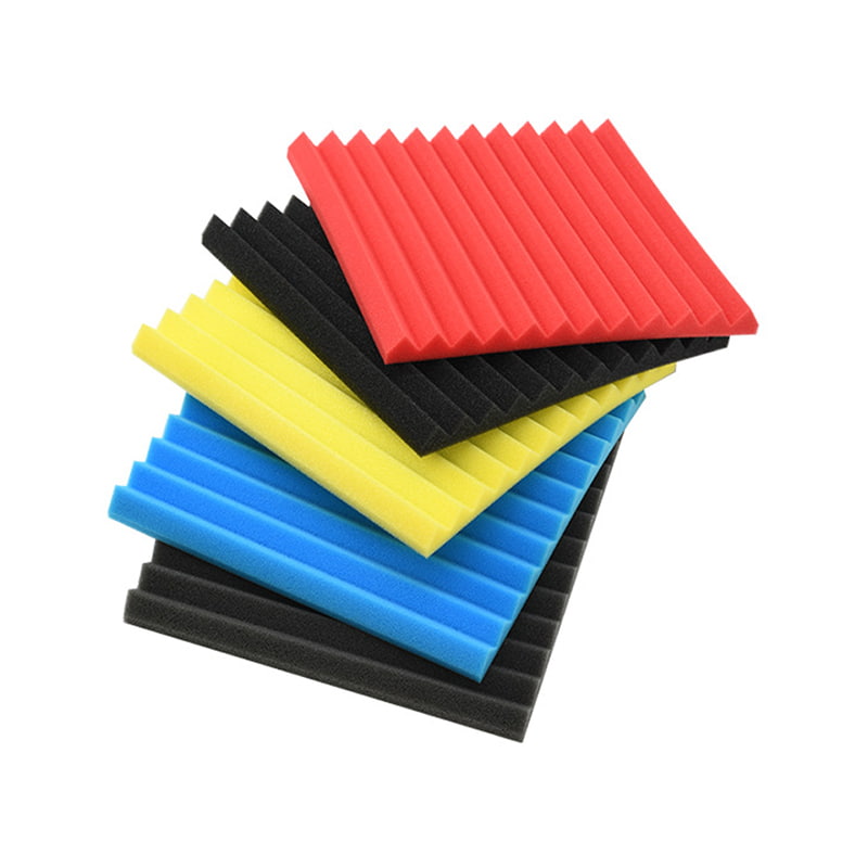 Custom Acoustic Soundproofing Spuma for Live Streaming Room KTV Polyurethane Pyramid Egg Soundproofing Spuma Home Decoration Soundproofing Spuma Home